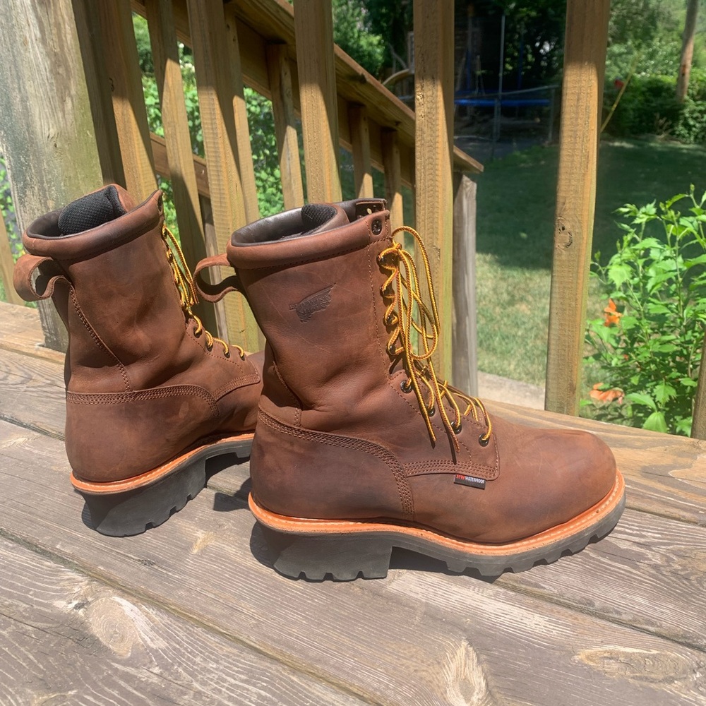 LoggerMax work boots size 10.5 Red Wing Workboots 4420
